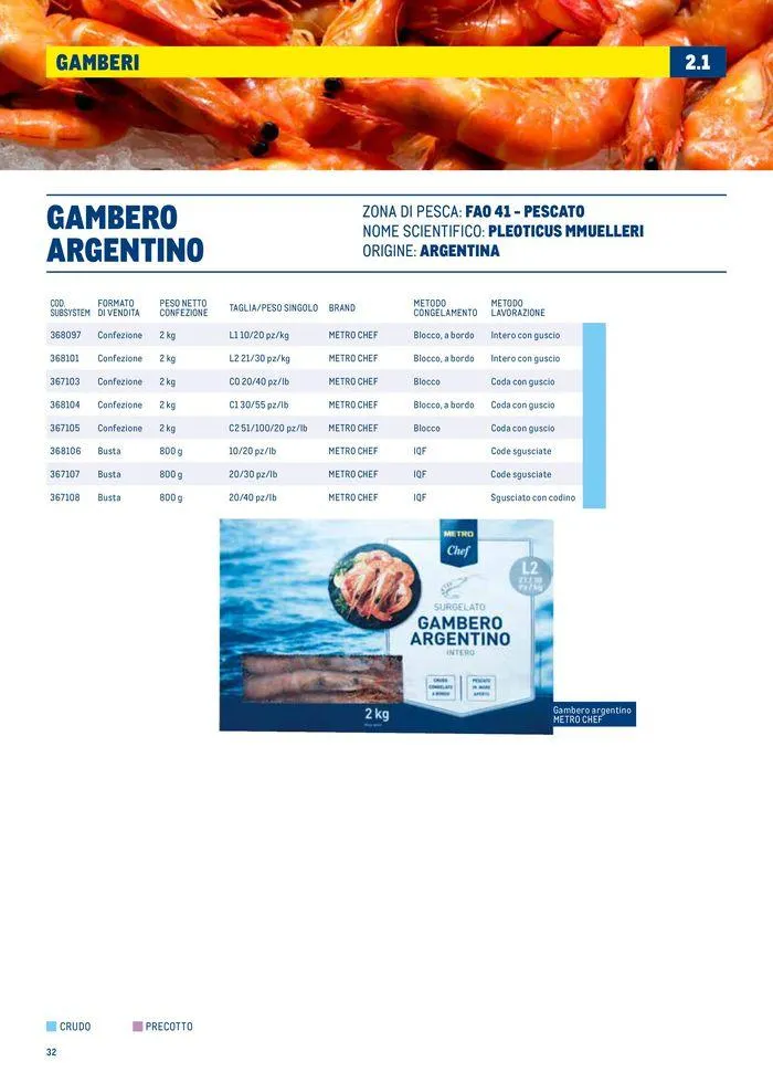 Catalogo Surgelati 2024 da 21 maggio a 31 maggio di 2025 - Pagina del volantino 32