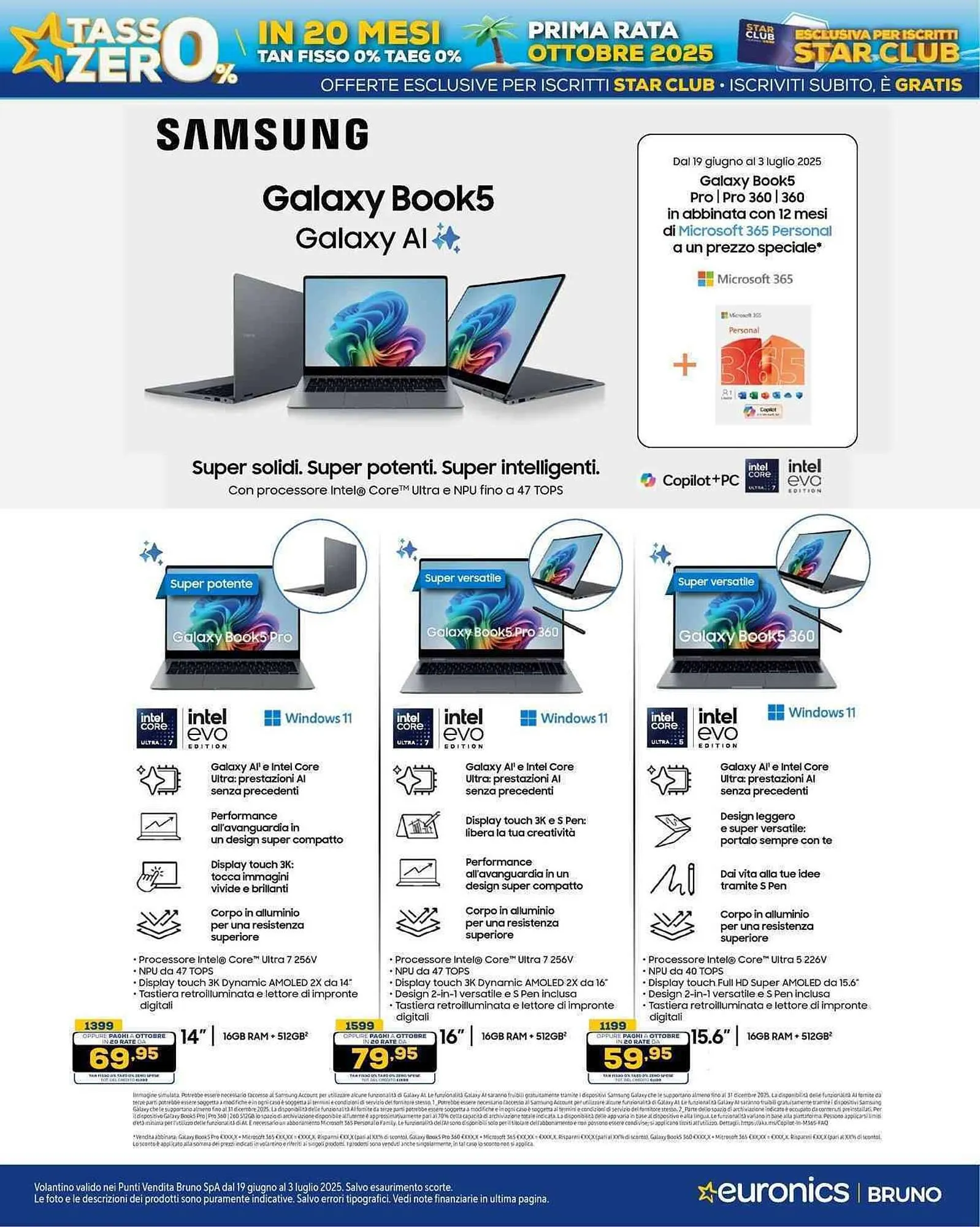 Volantino Euronics da 19 giugno a 3 luglio di 2025 - Pagina del volantino 36