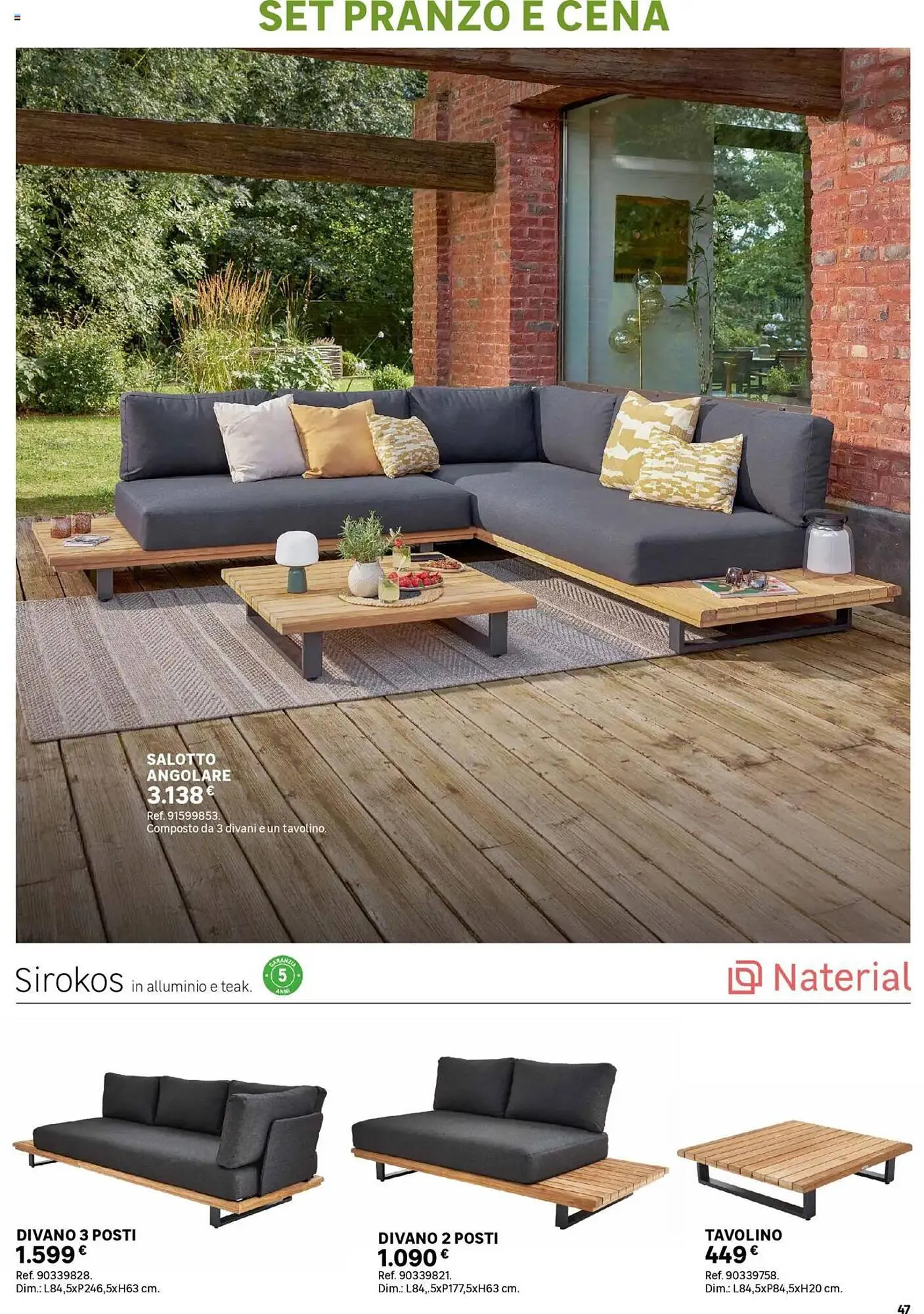 Volantino Leroy Merlin da 2 giugno a 30 settembre di 2025 - Pagina del volantino 47