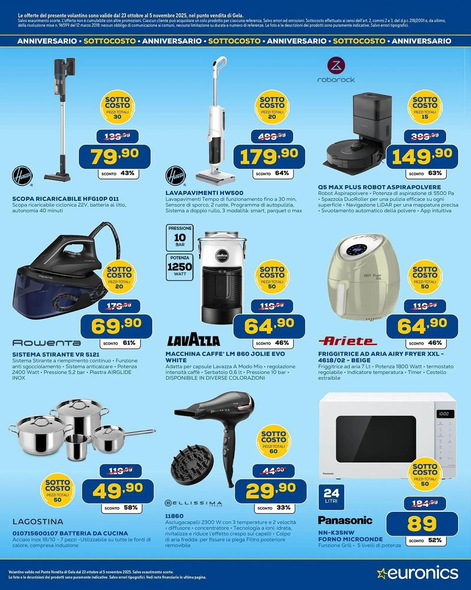 Volantino Euronics da 27 ottobre a 5 novembre di 2025 - Pagina del volantino 6