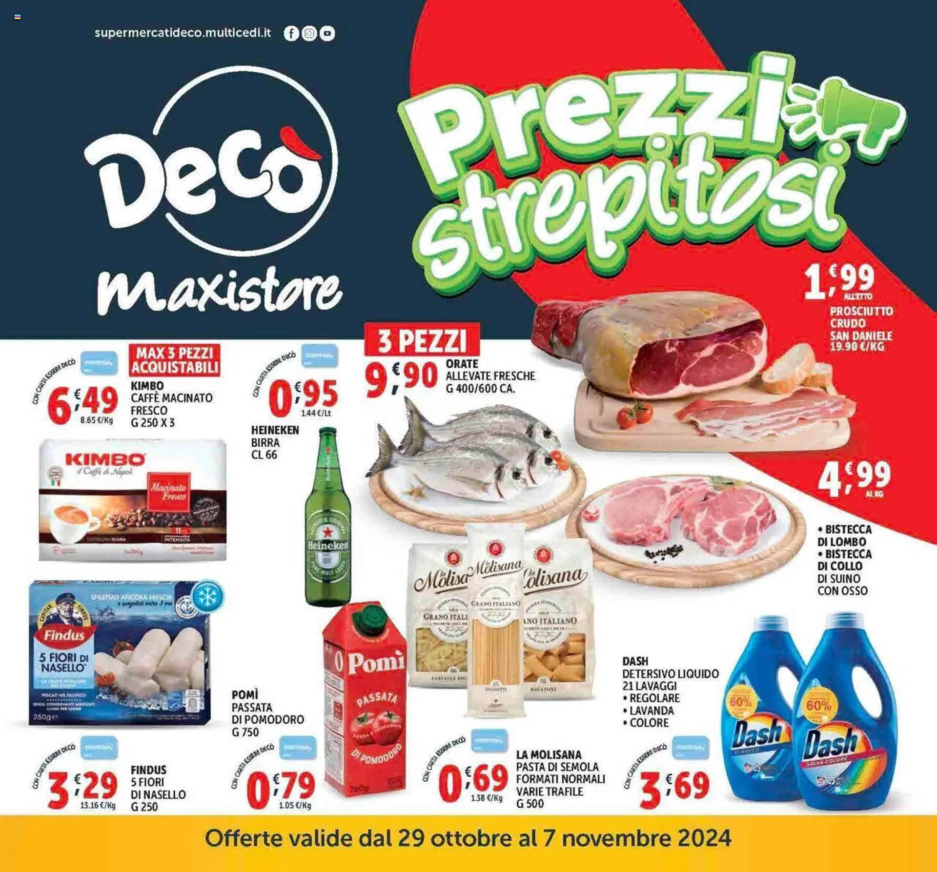 Volantino Deco Maxistore da 29 ottobre a 7 novembre di 2024 - Pagina del volantino 1