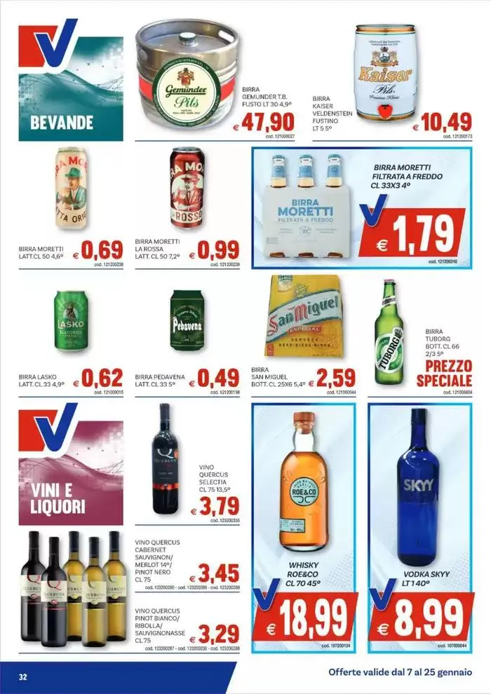 Guida alle offerte da 7 gennaio a 25 gennaio di 2025 - Pagina del volantino 25