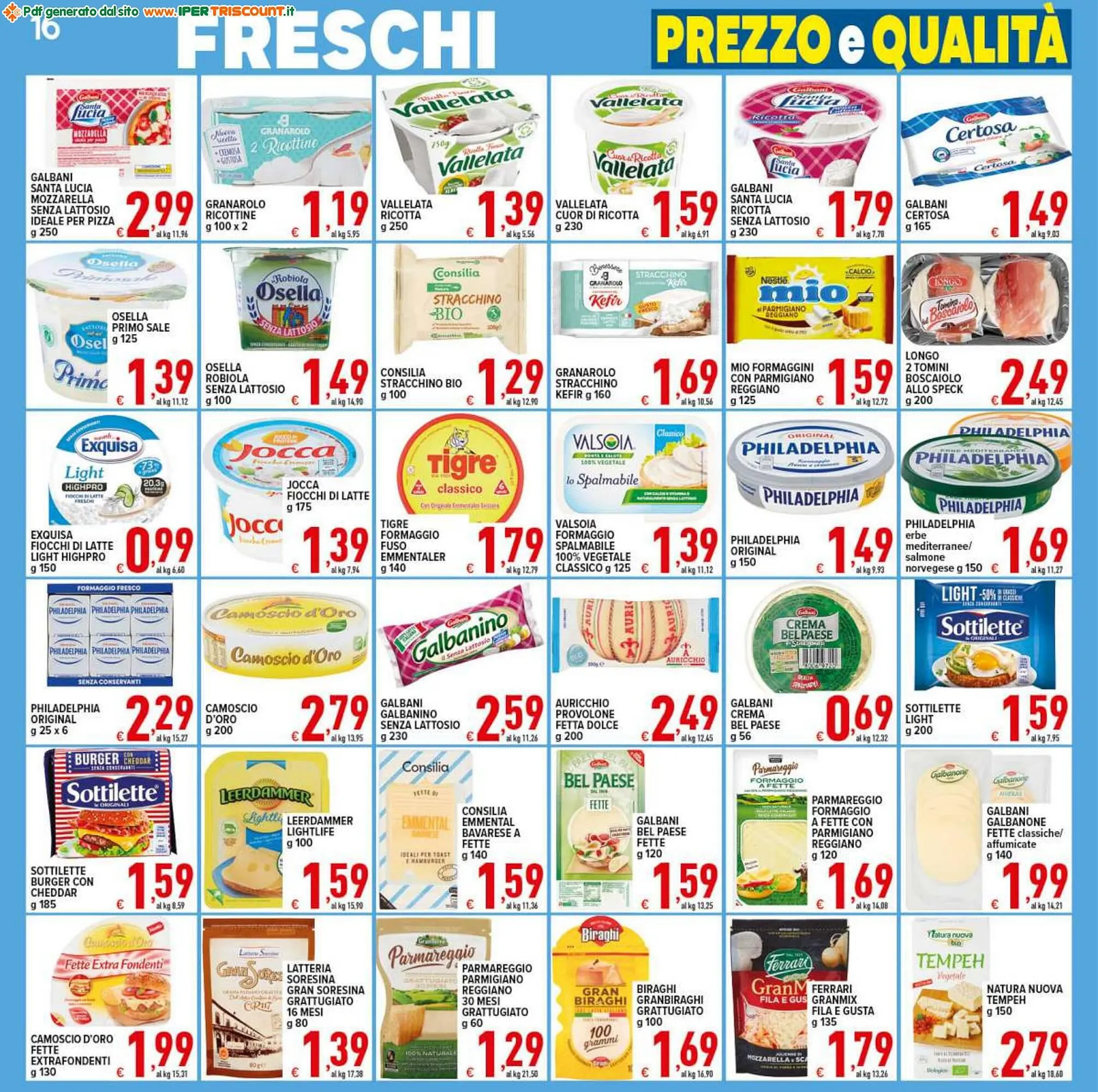 Volantino Iper Triscount da 23 agosto a 31 agosto di 2023 - Pagina del volantino 16