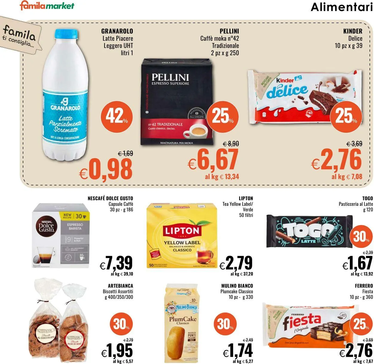 Famila Volantino attuale da 13 novembre a 26 novembre di 2025 - Pagina del volantino 12