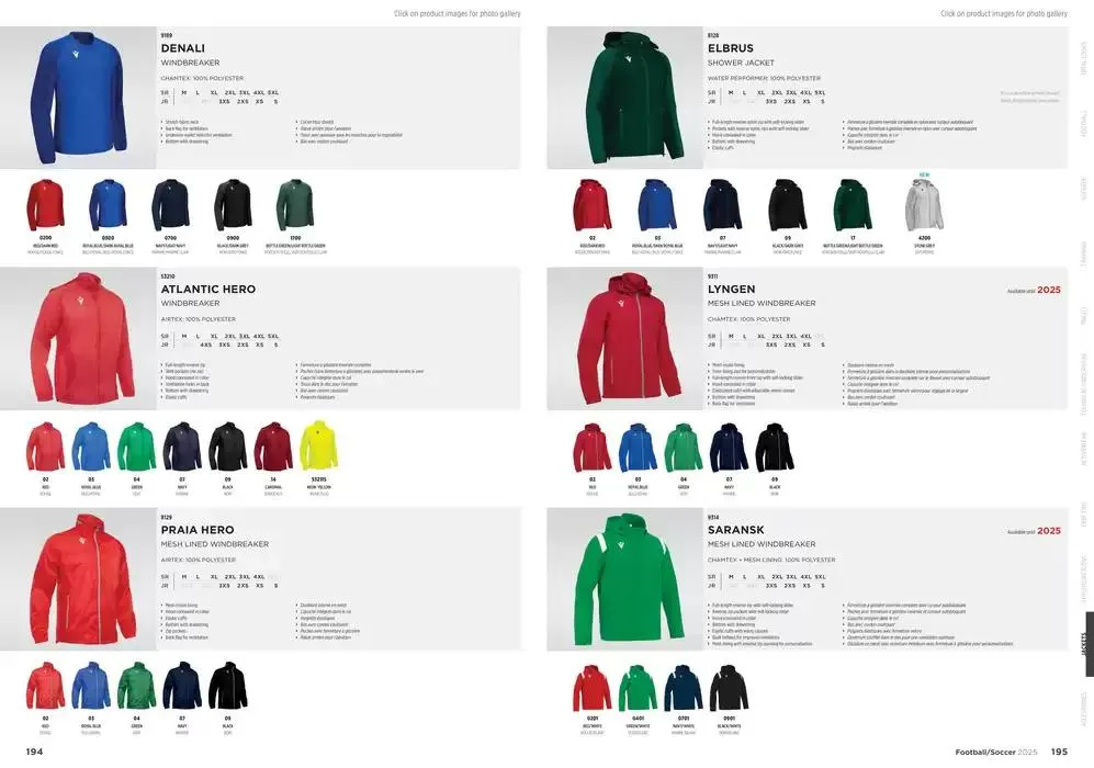 Football/Soccer 2025 Catalogue da 11 febbraio a 31 dicembre di 2025 - Pagina del volantino 99