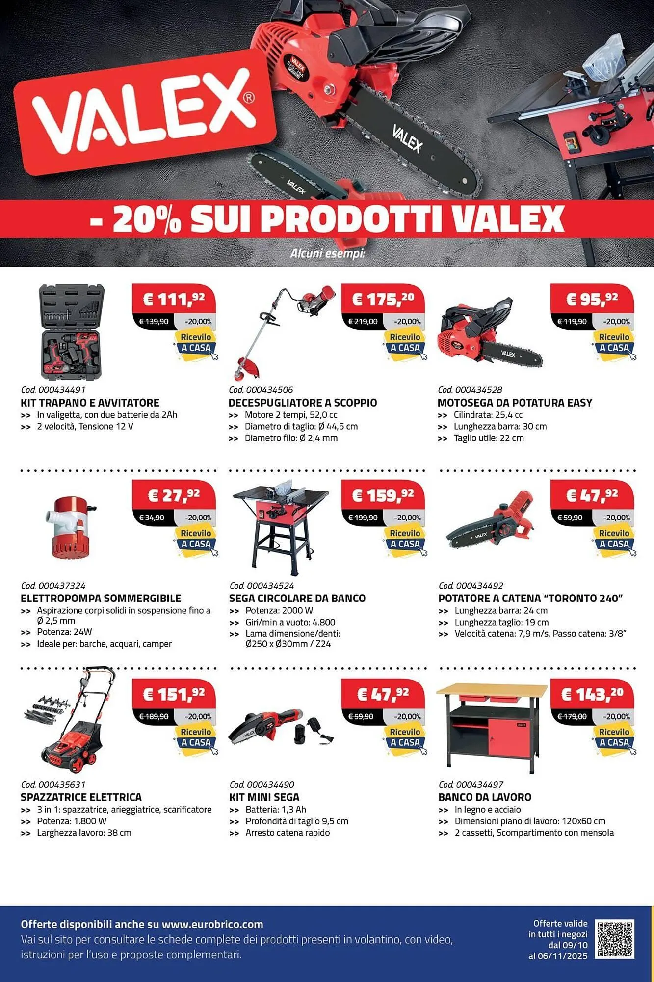 Volantino Eurobrico da 9 ottobre a 6 novembre di 2025 - Pagina del volantino 20