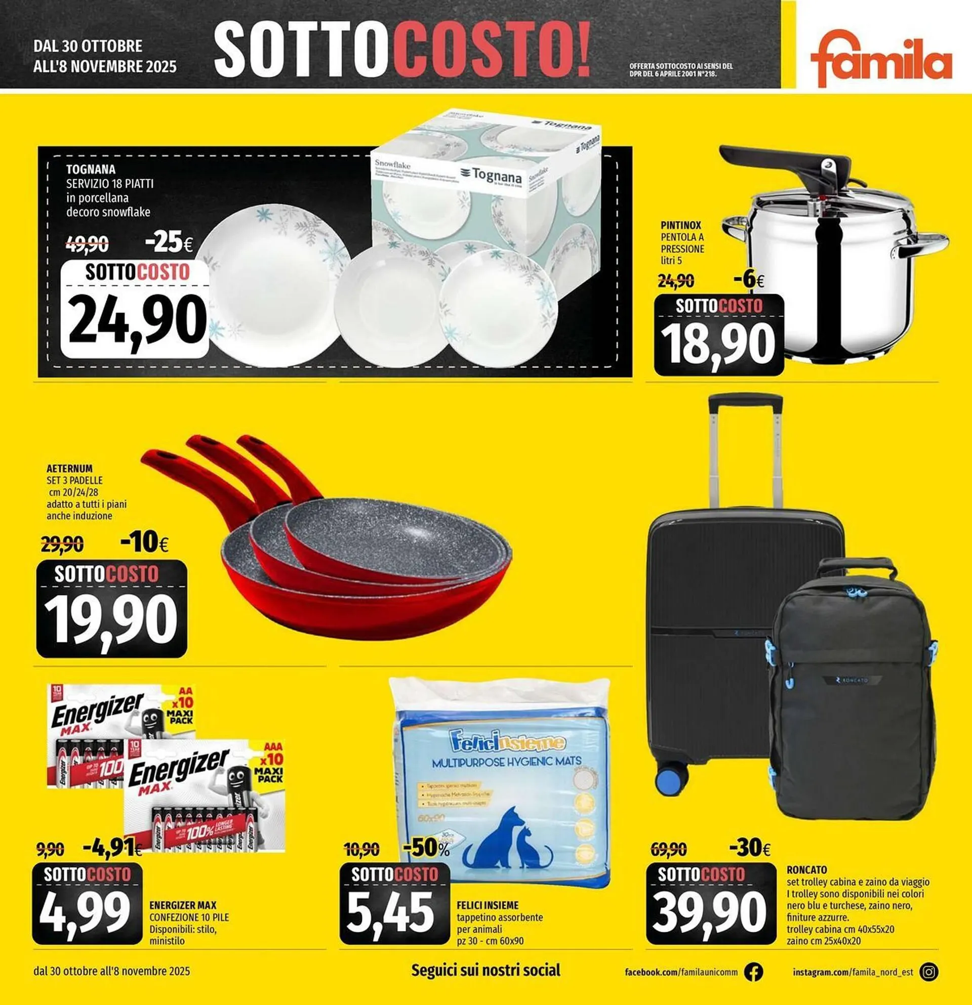 Volantino Famila Superstore da 30 ottobre a 12 novembre di 2025 - Pagina del volantino 6