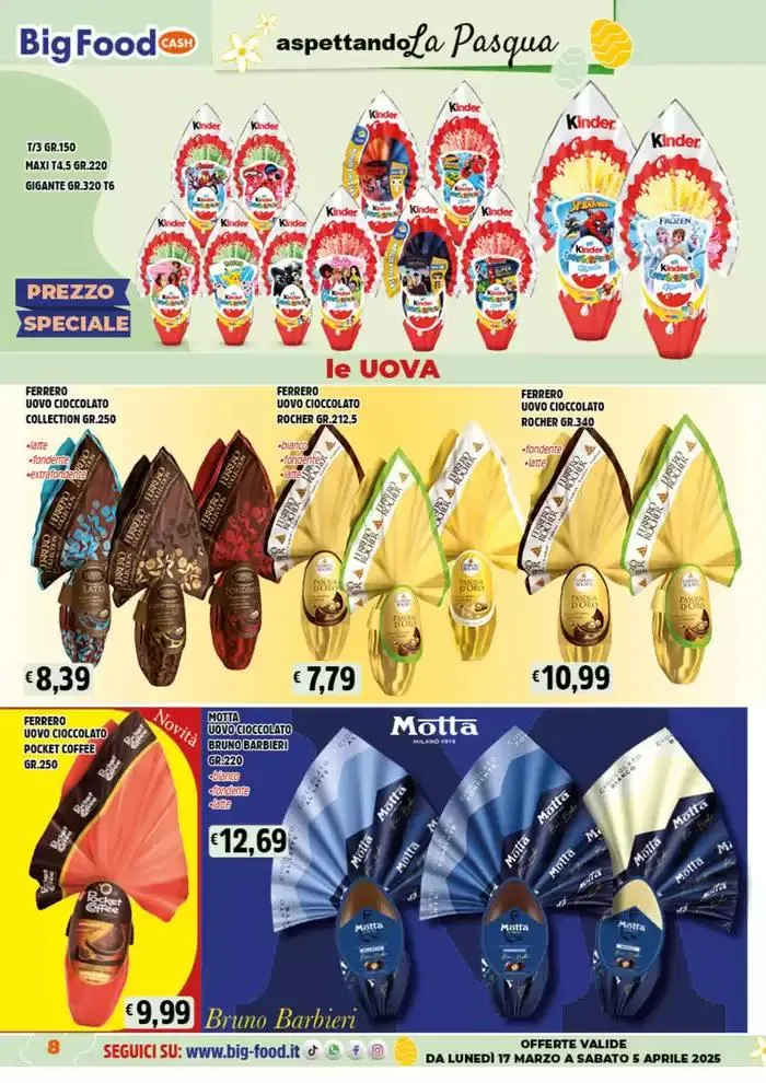 Aspenttando la pasqua da 17 marzo a 5 aprile di 2025 - Pagina del volantino 8