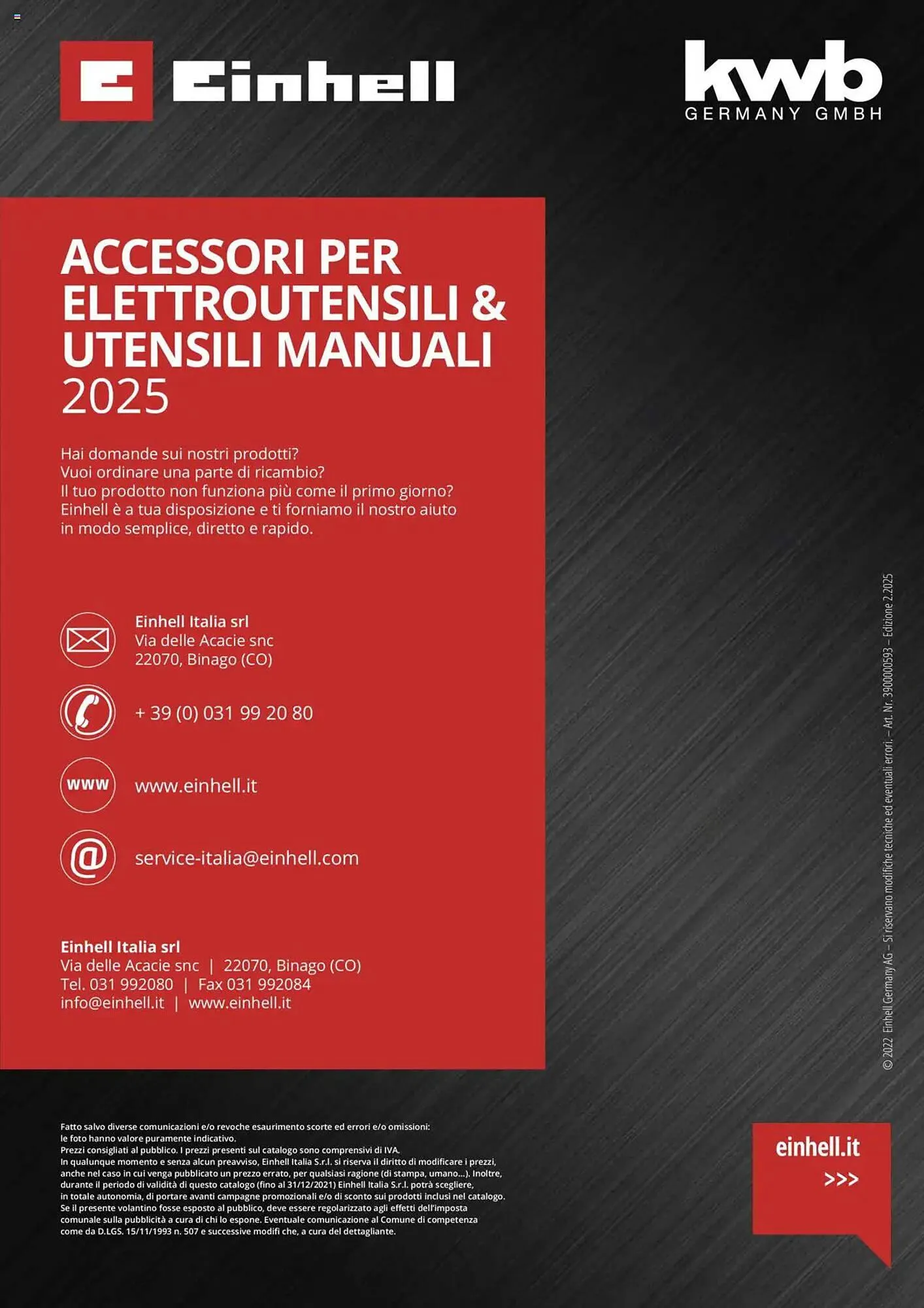 Volantino Einhell da 10 ottobre a 31 dicembre di 2025 - Pagina del volantino 198
