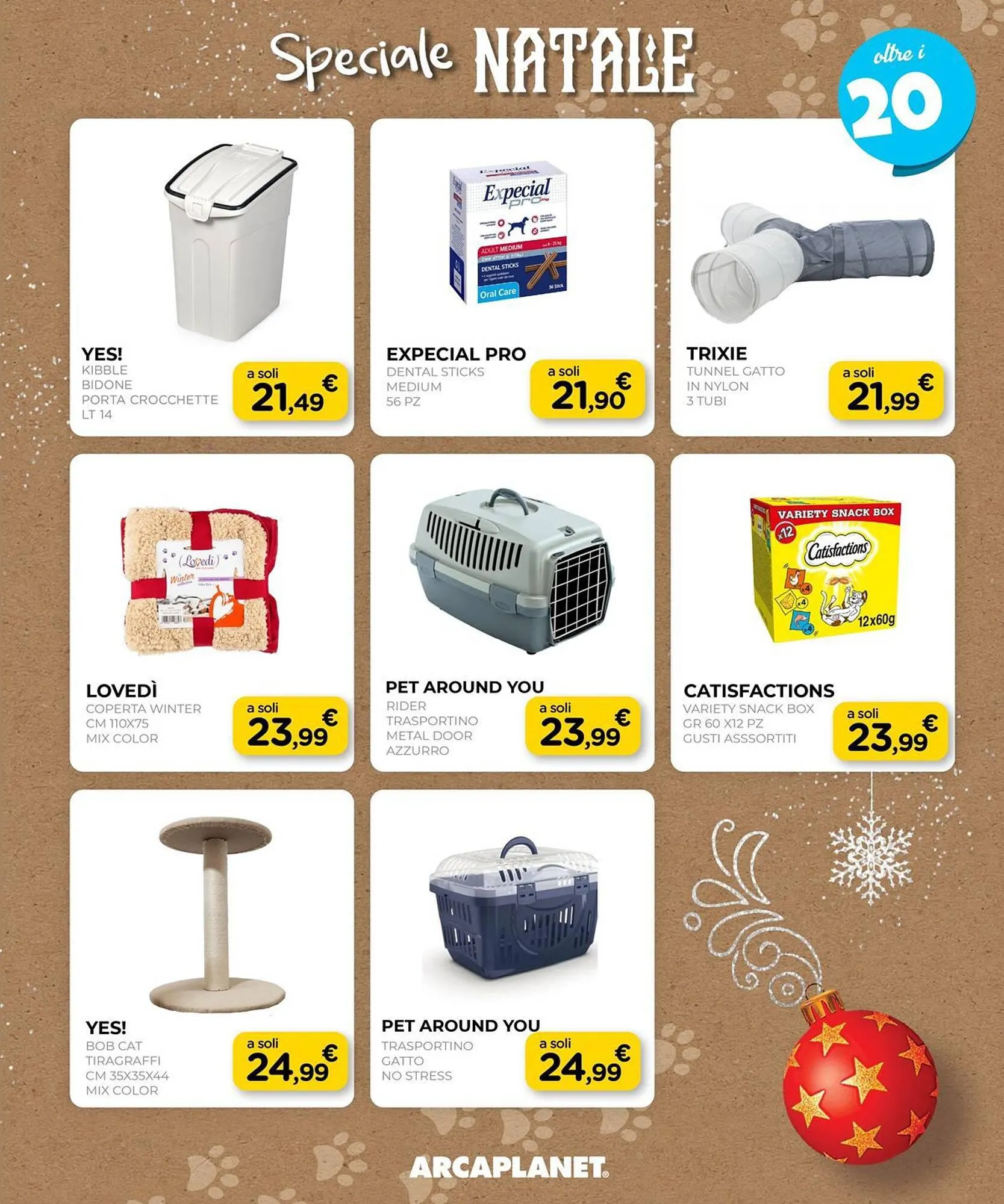 Volantino Arcaplanet da 4 dicembre a 17 dicembre di 2023 - Pagina del volantino 13