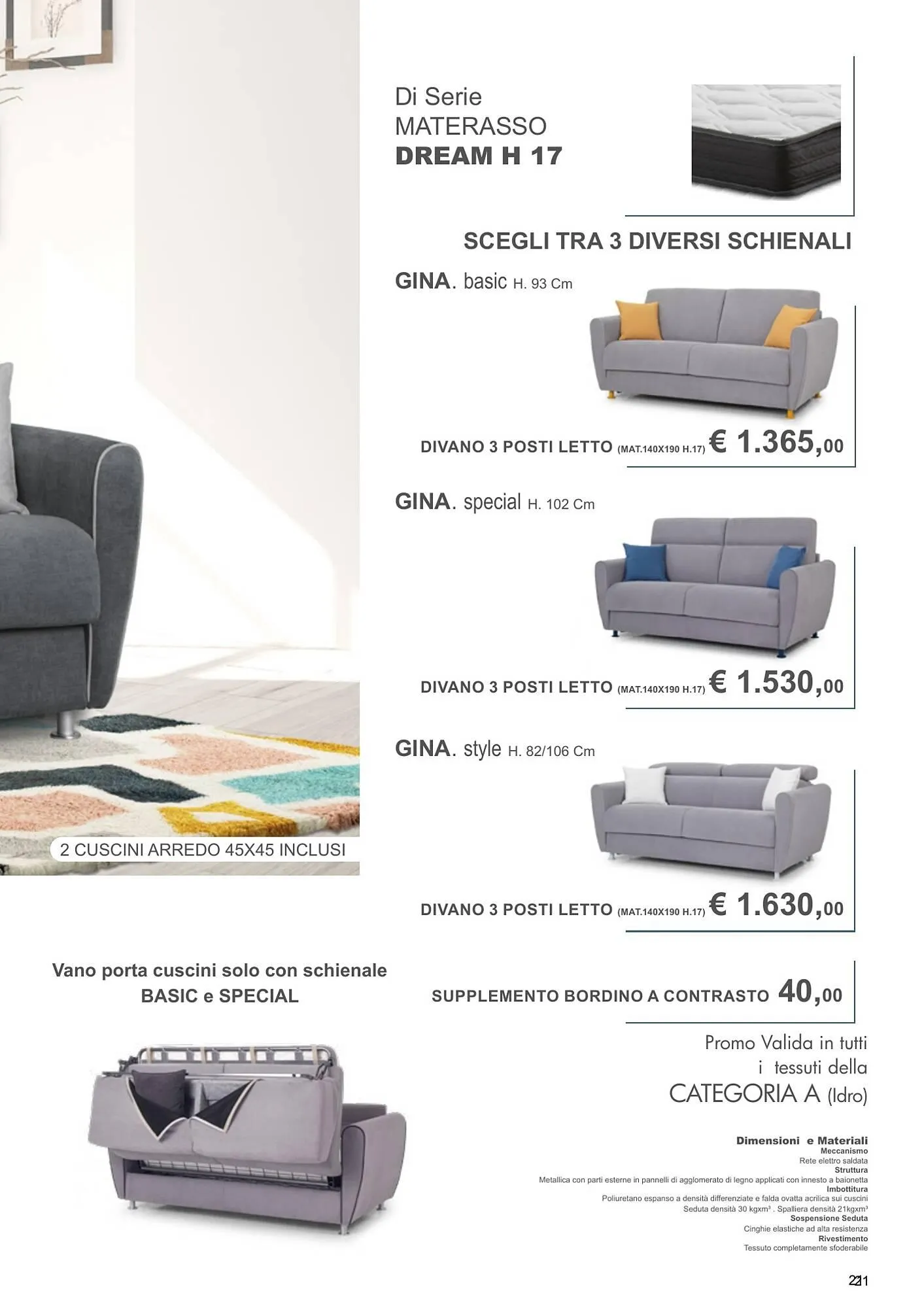 Volantino Outlet Divani da 15 ottobre a 31 dicembre di 2024 - Pagina del volantino 21