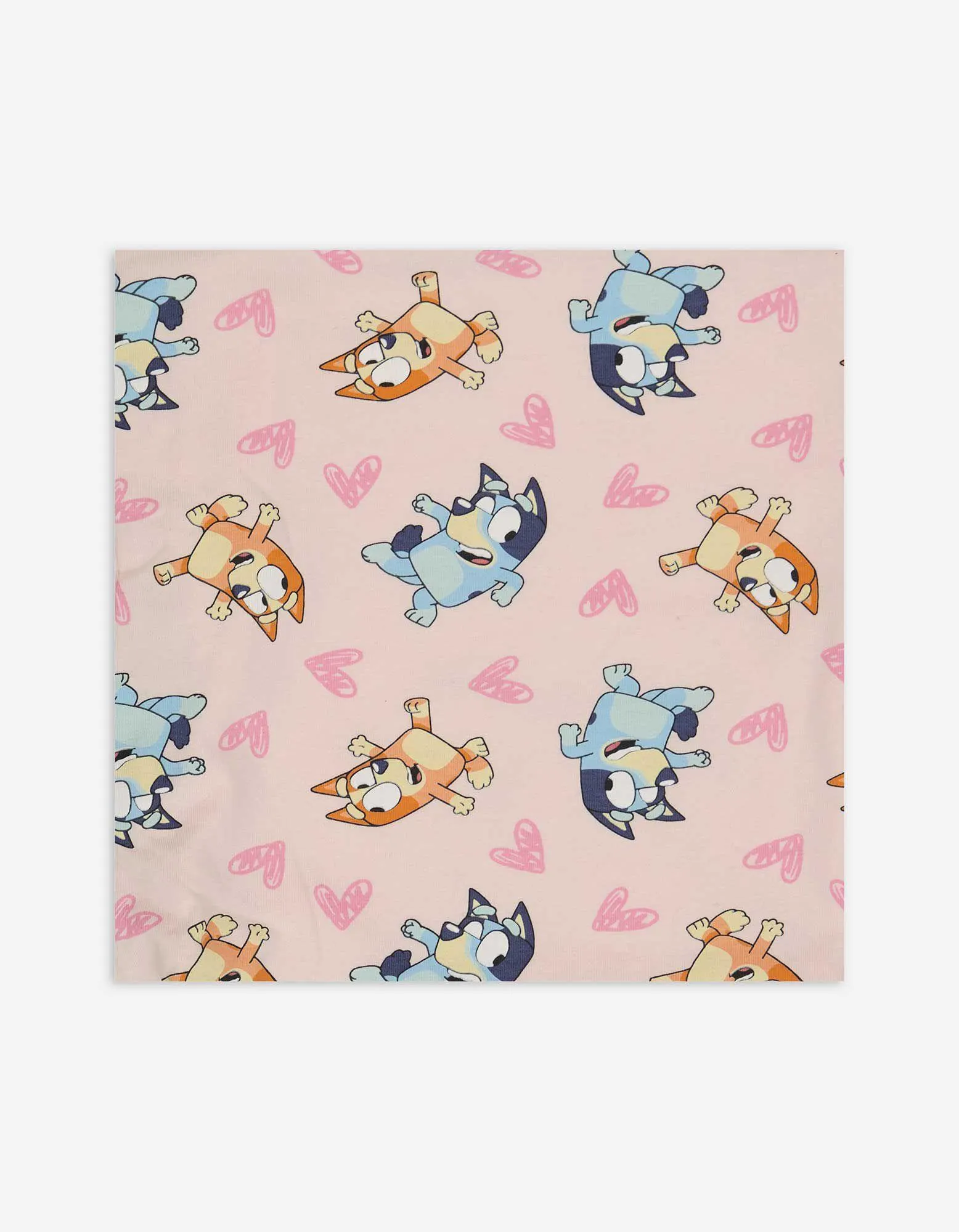 Sciarpa ad anello - Bluey - rosa