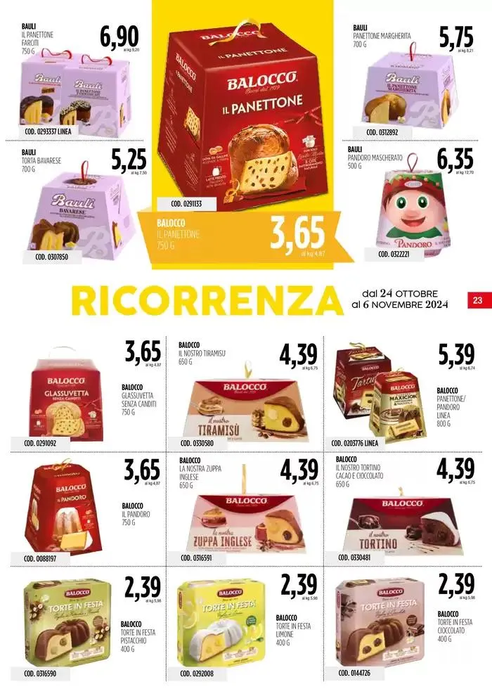 Offerte Carico Cash & Carry da 24 ottobre a 6 novembre di 2024 - Pagina del volantino 23