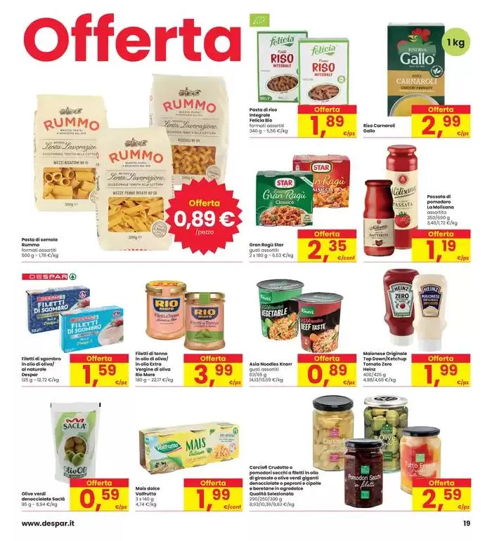 Corrono gli sconti fino al 50% da 8 maggio a 21 maggio di 2025 - Pagina del volantino 19