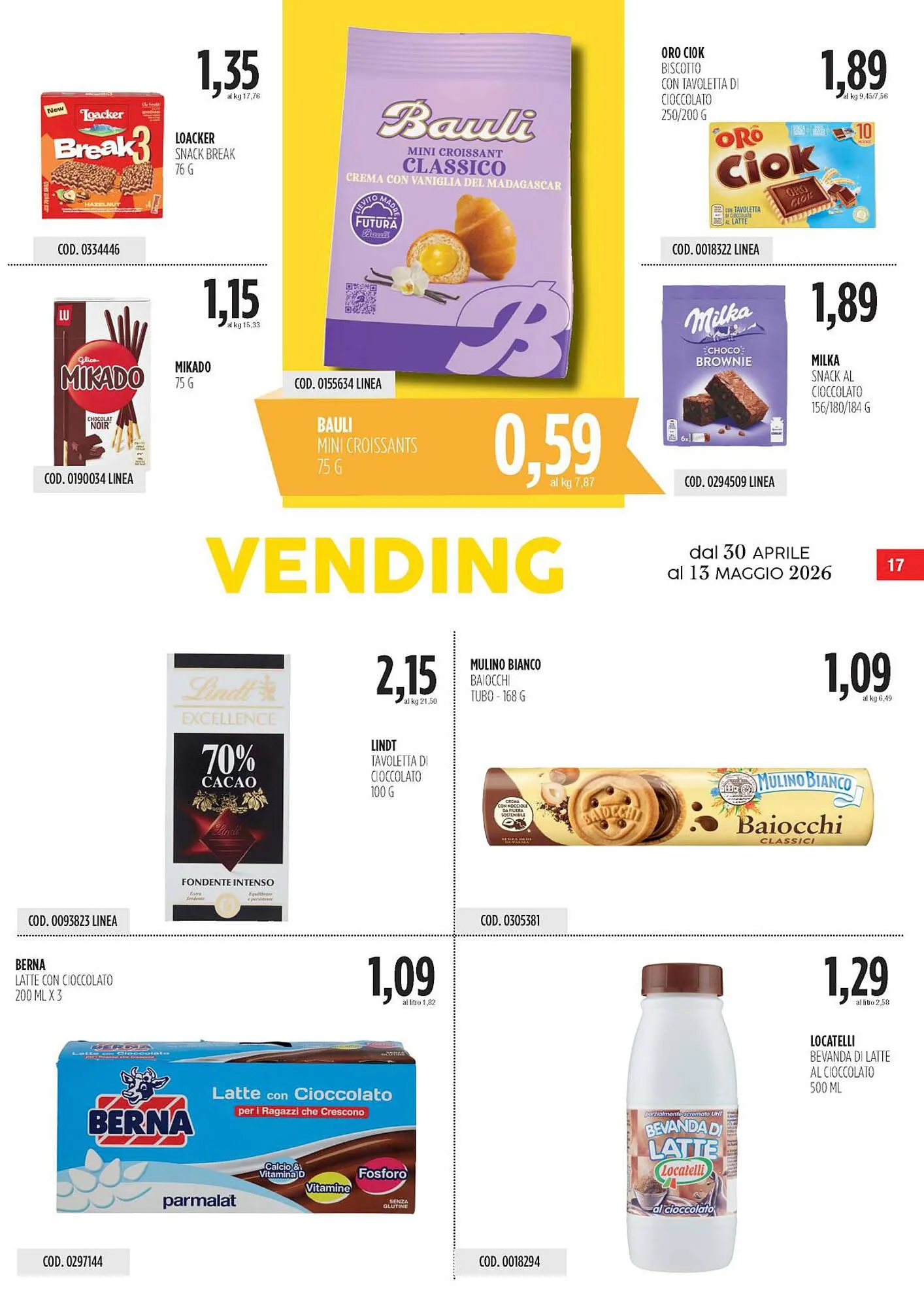 Volantino Carico Cash & Carry da 30 aprile a 13 maggio di 2026 - Pagina del volantino 17