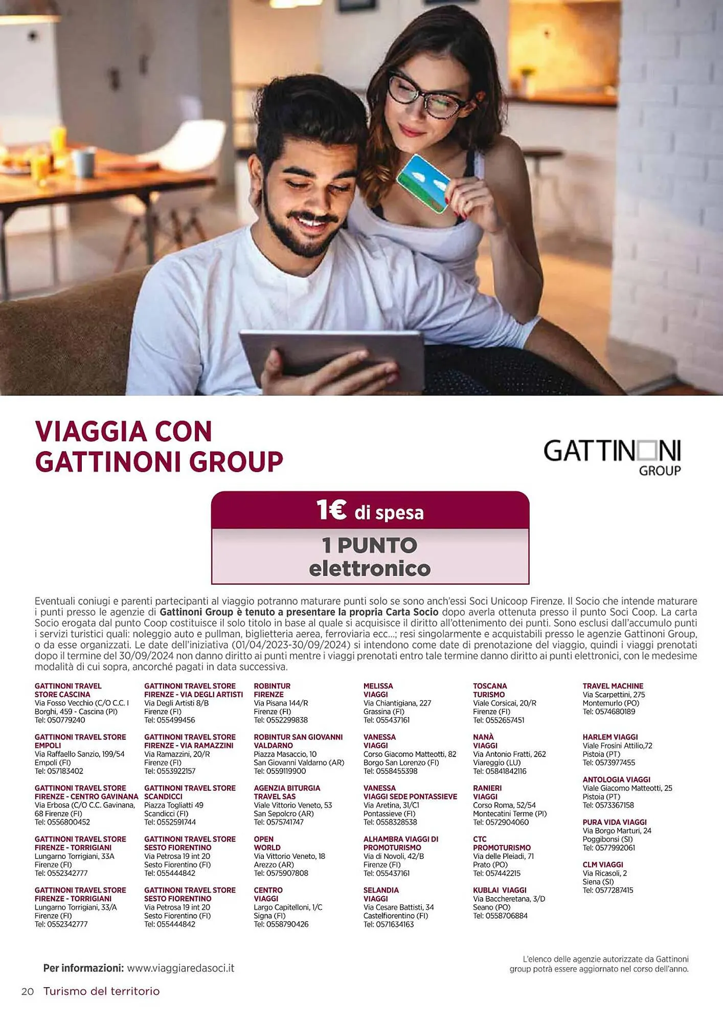 Volantino Unicoop da 5 marzo a 30 settembre di 2024 - Pagina del volantino 20