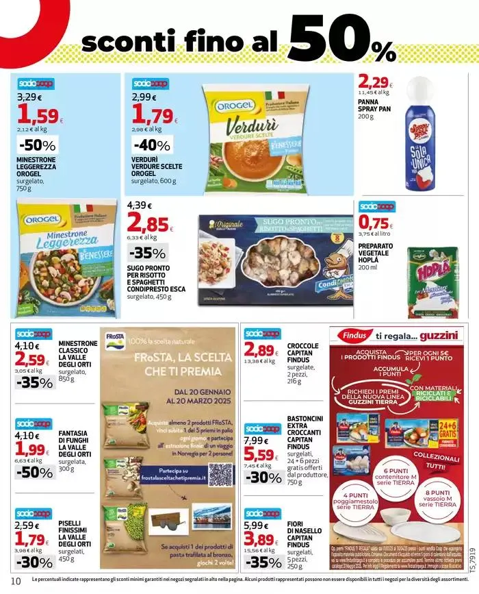 Sconti fino al 50% da 13 marzo a 26 marzo di 2025 - Pagina del volantino 10