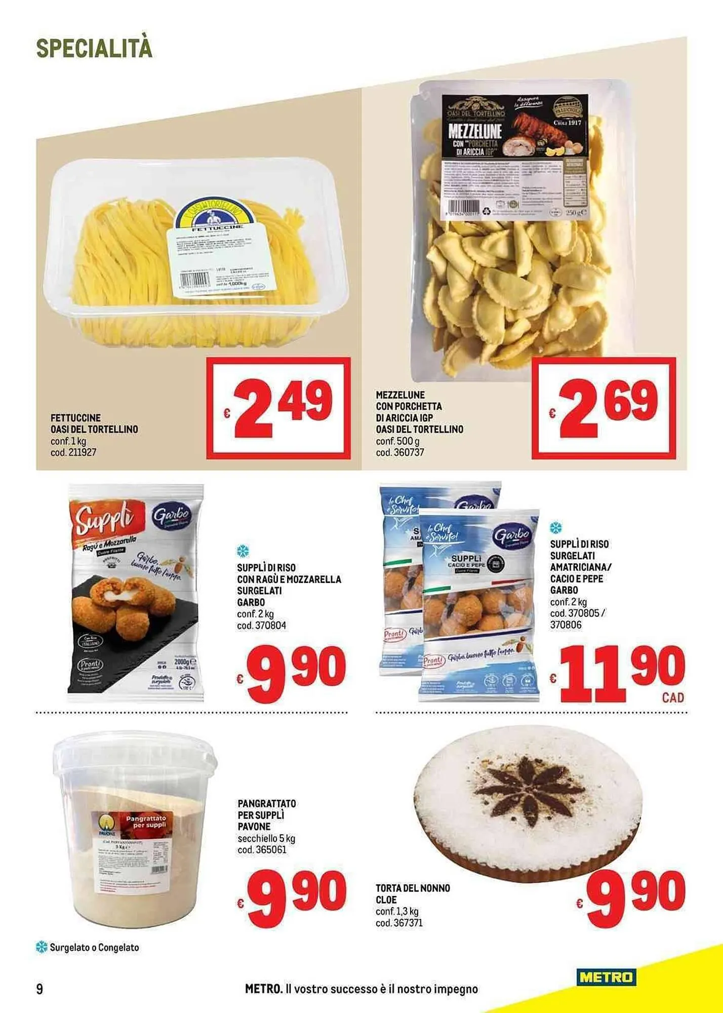 Volantino Metro da 5 marzo a 1 aprile di 2026 - Pagina del volantino 9