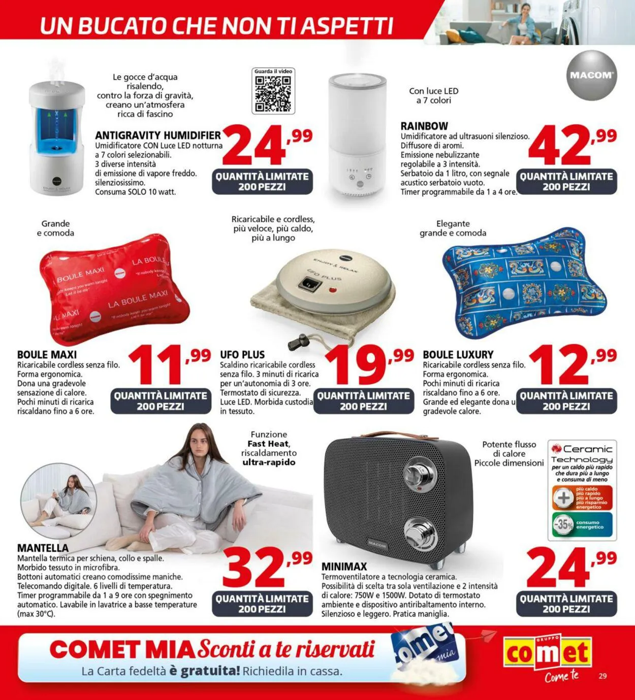 Comet Volantino attuale da 1 dicembre a 7 dicembre di 2023 - Pagina del volantino 29