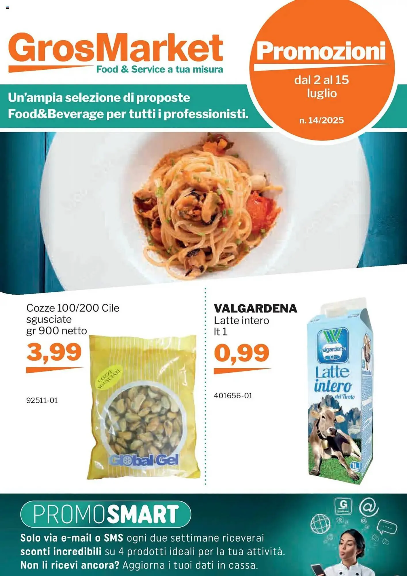 Volantino GrosMarket da 2 luglio a 15 luglio di 2025 - Pagina del volantino 1