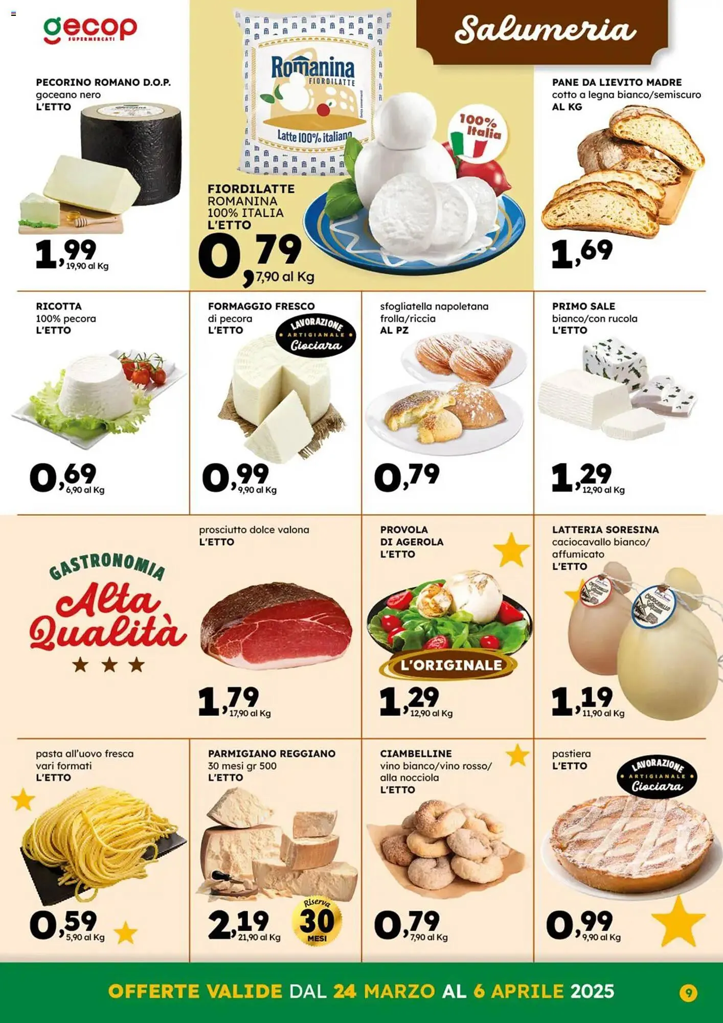 Volantino Gecop da 24 marzo a 6 aprile di 2025 - Pagina del volantino 9