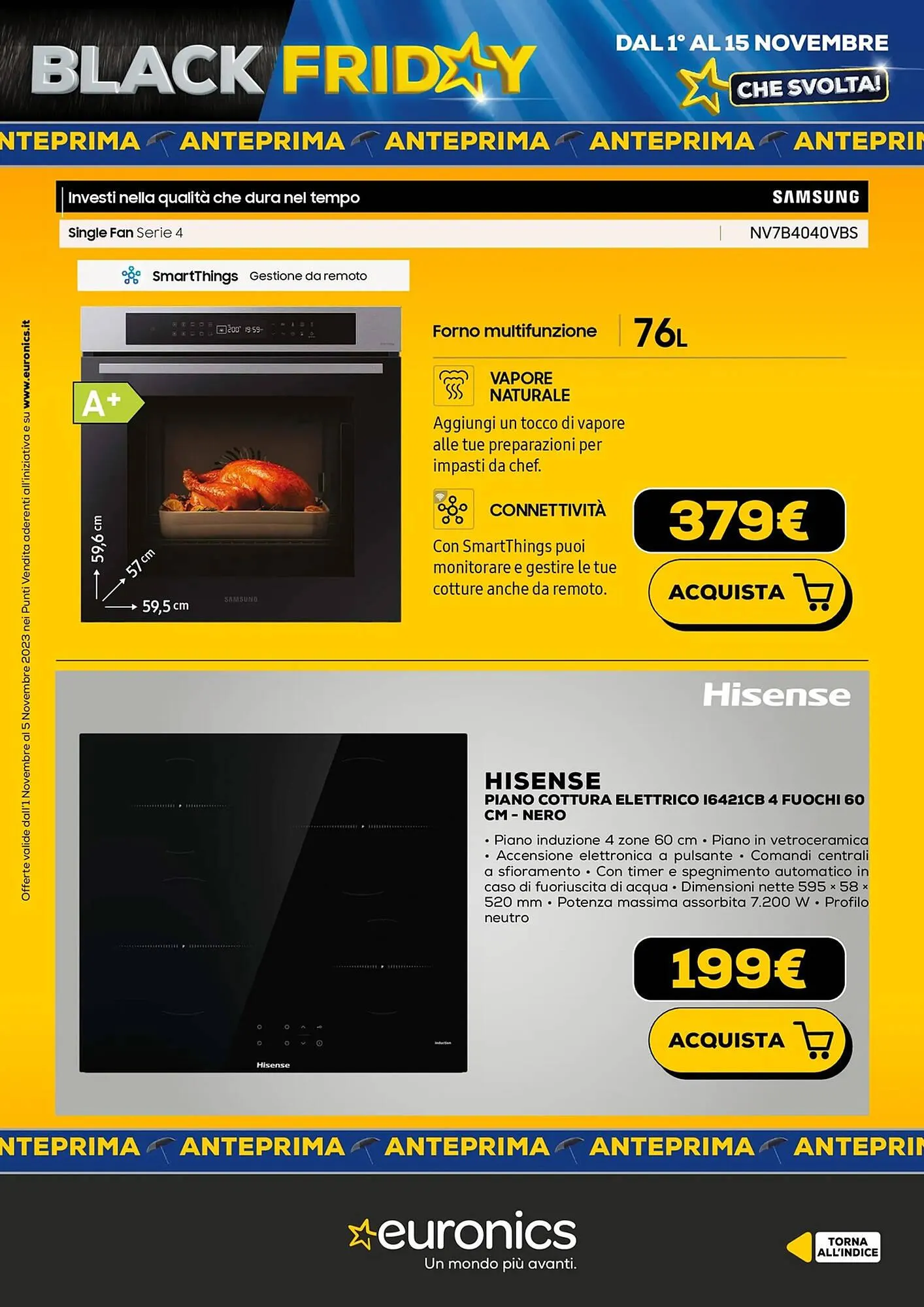 Volantino Euronics da 1 novembre a 15 novembre di 2023 - Pagina del volantino 48