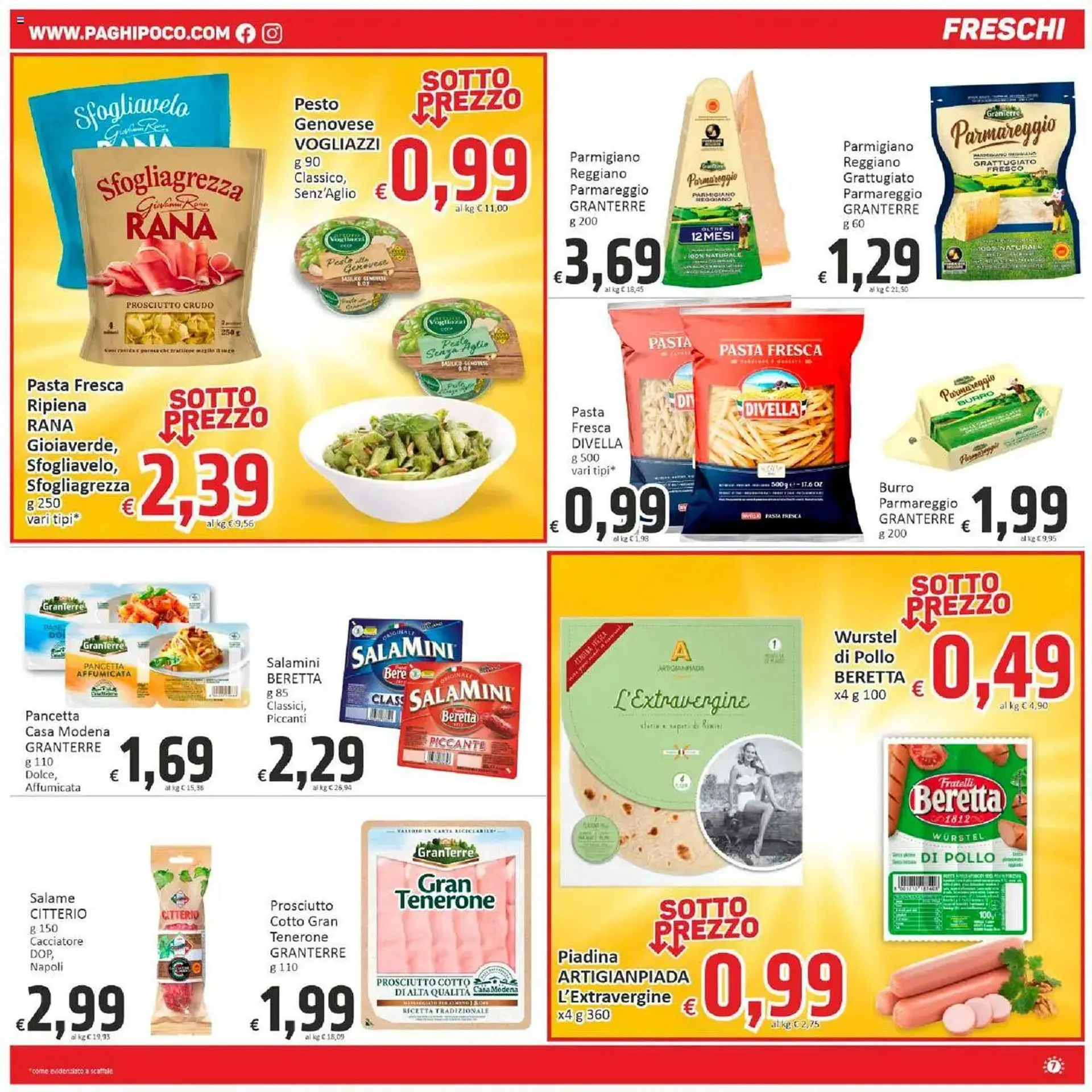 Volantino Paghi Poco da 2 maggio a 12 maggio di 2025 - Pagina del volantino 7