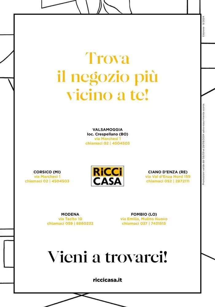 Sconti fino al -50% su tutti i mobili da 30 settembre a 27 ottobre di 2024 - Pagina del volantino 12