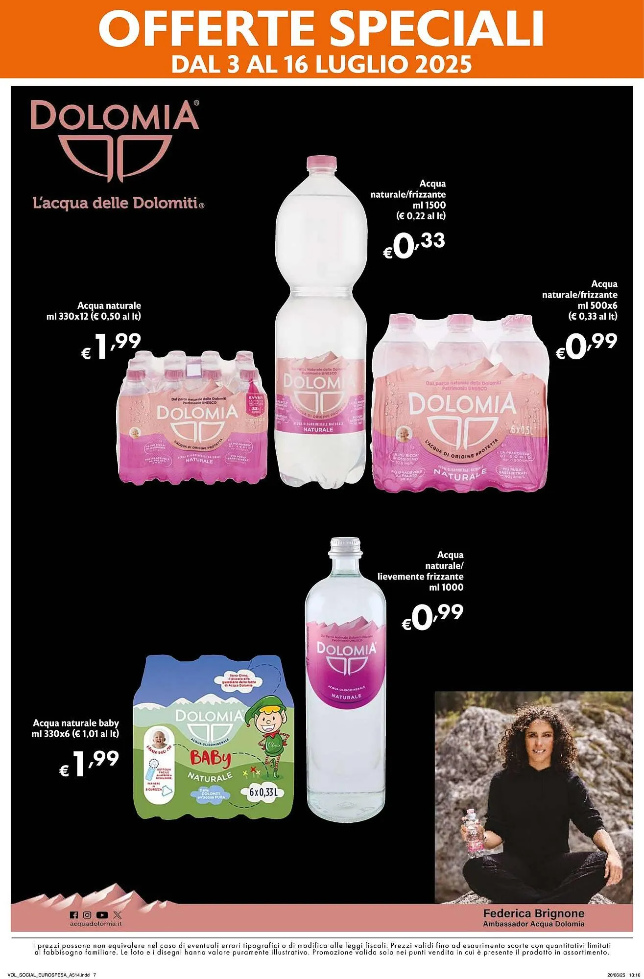 Volantino Eurospesa da 3 luglio a 16 luglio di 2025 - Pagina del volantino 22