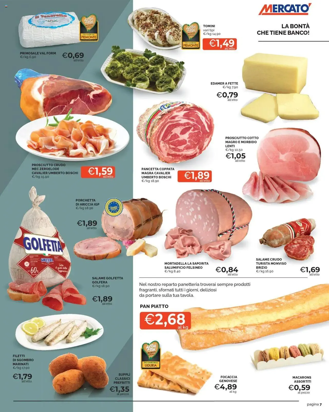 Volantino Mercatò da 19 settembre a 2 ottobre di 2024 - Pagina del volantino 7