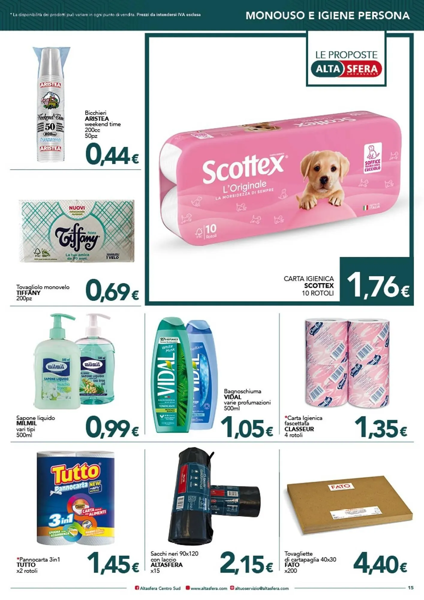 Volantino Altasfera da 22 ottobre a 4 novembre di 2025 - Pagina del volantino 15