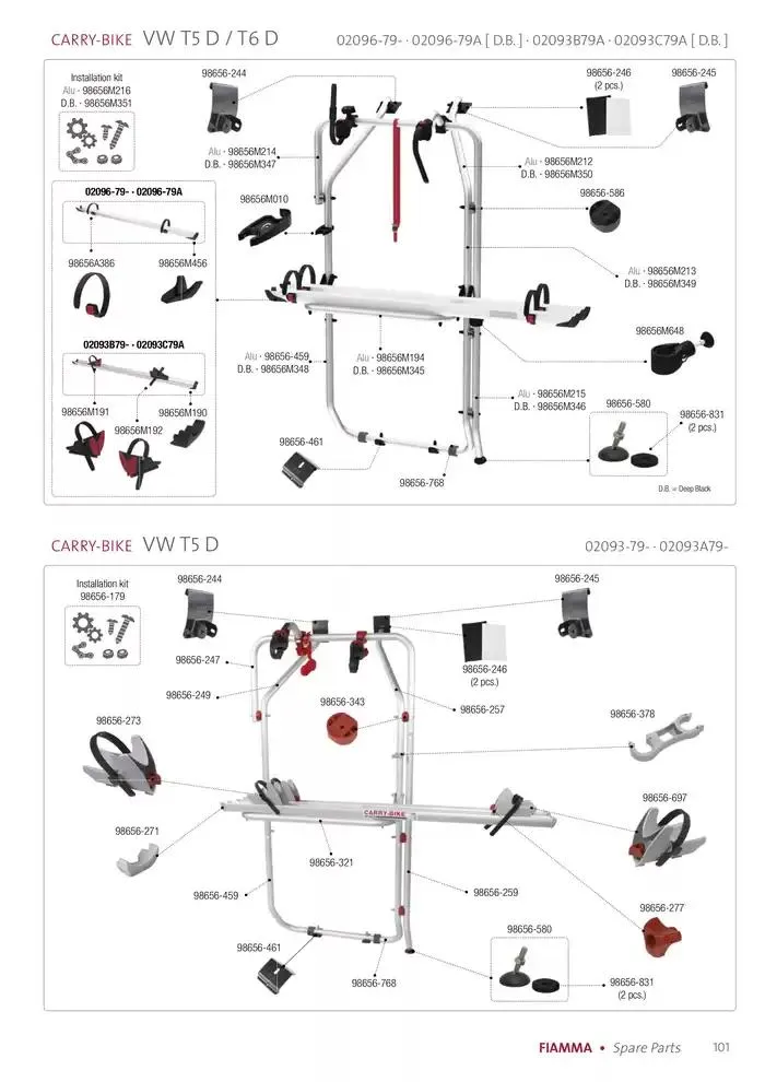 Spare parts catalogo 2025 da 14 gennaio a 31 dicembre di 2025 - Pagina del volantino 101