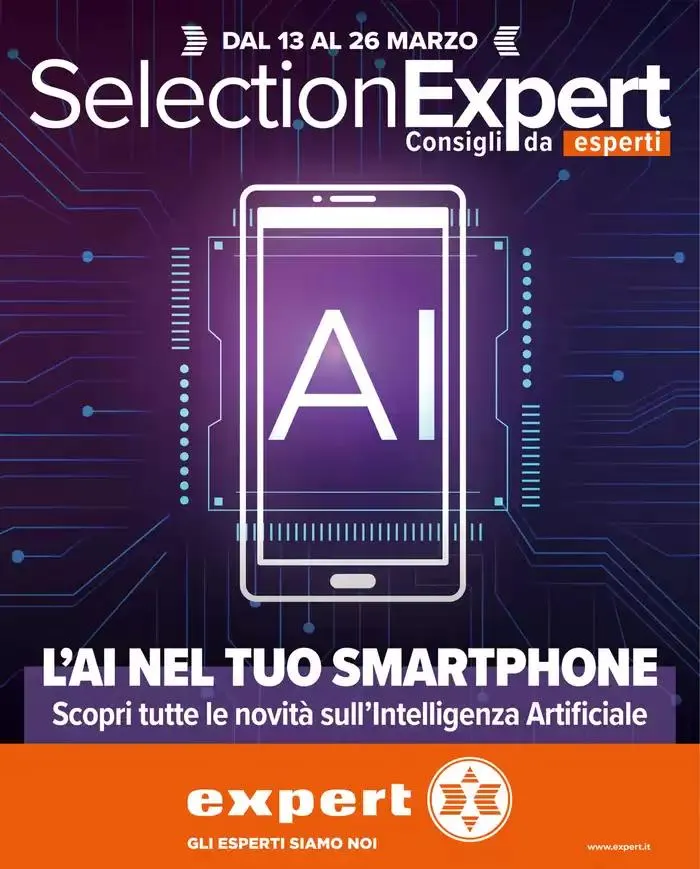 Speciale Telefonia da Expert! da 13 marzo a 26 marzo di 2025 - Pagina del volantino 1