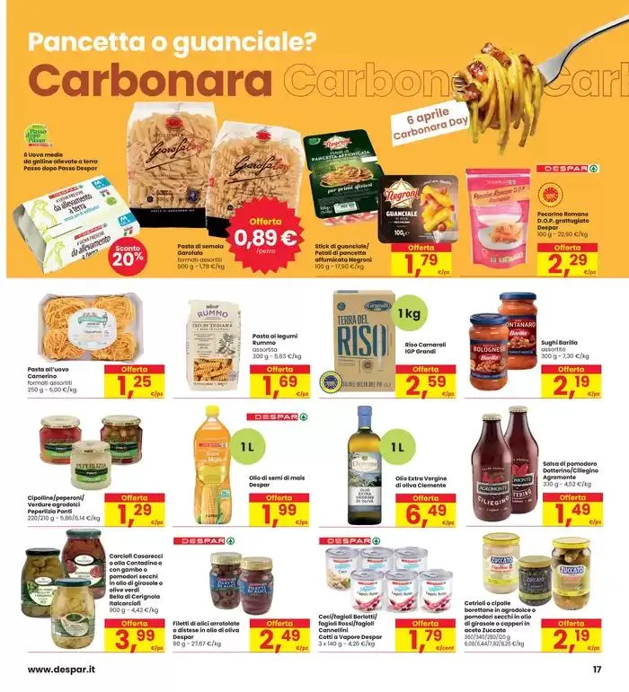 Sconti fino al 50% da 24 marzo a 6 aprile di 2025 - Pagina del volantino 17