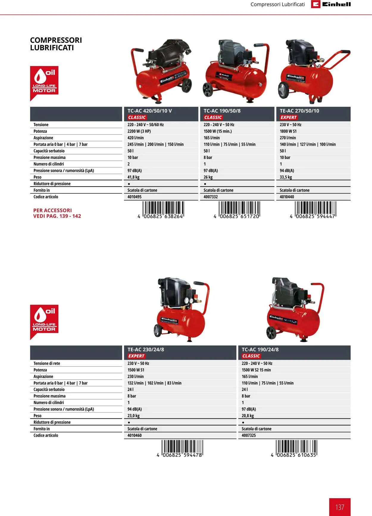 Einhell da 17 giugno a 17 dicembre di 2025 - Pagina del volantino 137