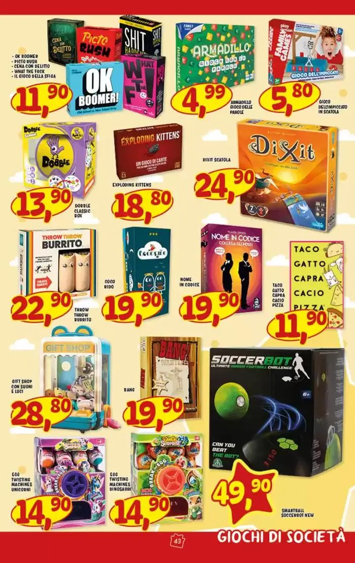 La lista dei desideri da 27 novembre a 6 gennaio di 2025 - Pagina del volantino 43