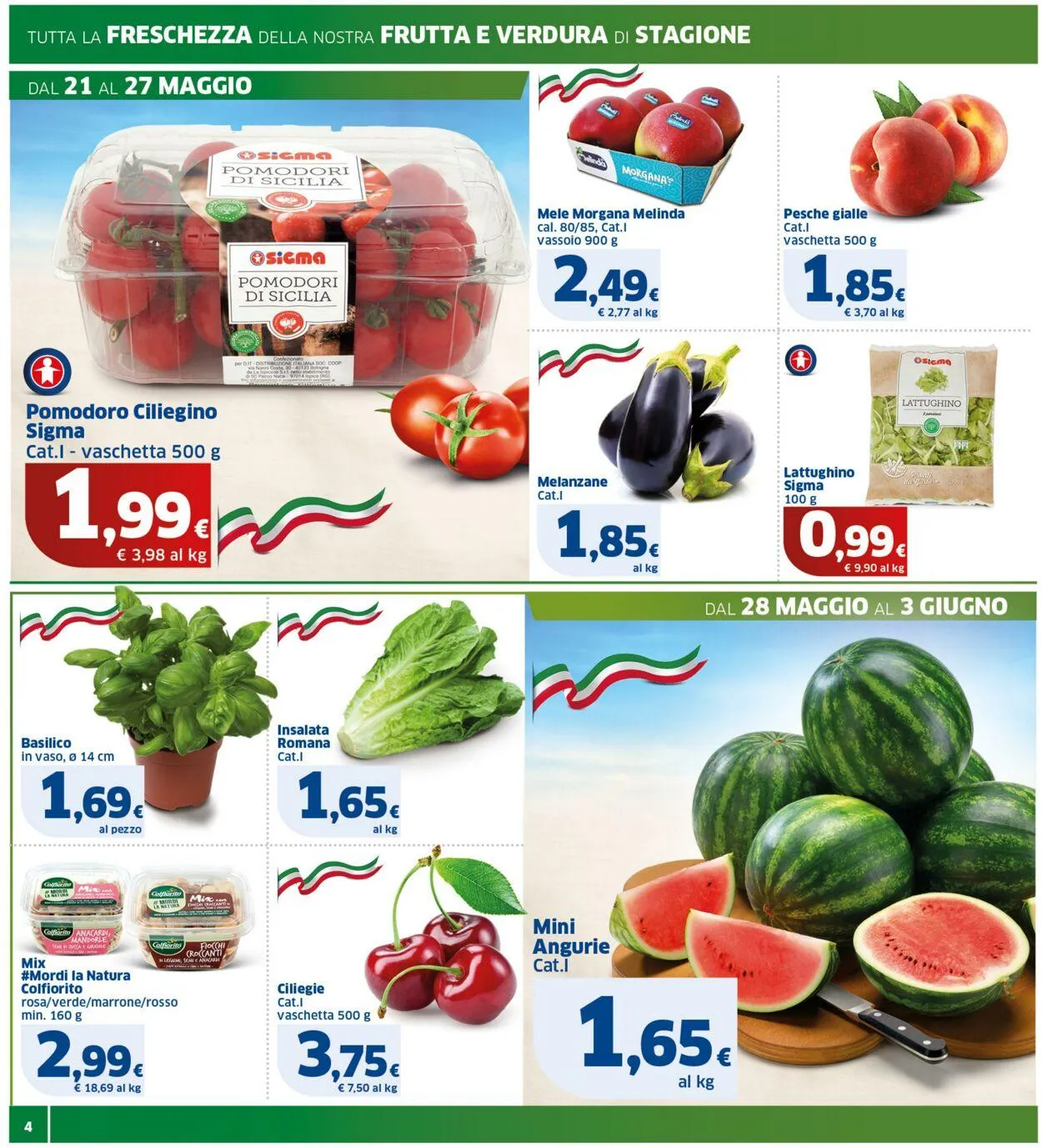 Sigma - Bologna Volantino attuale da 21 maggio a 3 giugno di 2025 - Pagina del volantino 4