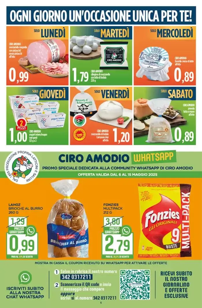 Il fresco quotidiano da 6 maggio a 15 maggio di 2025 - Pagina del volantino 5