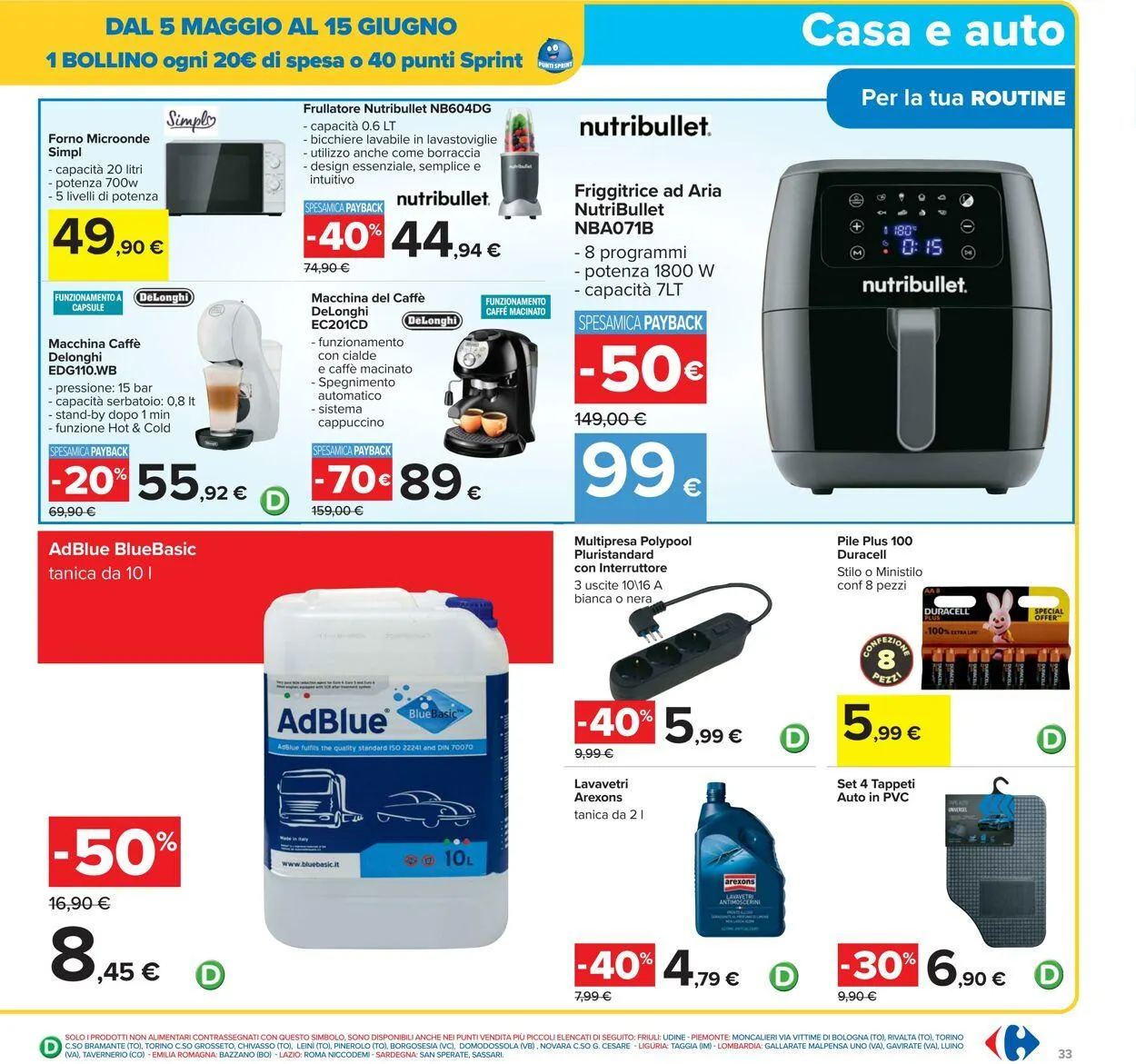 Carrefour Volantino attuale da 16 maggio a 28 maggio di 2025 - Pagina del volantino 33