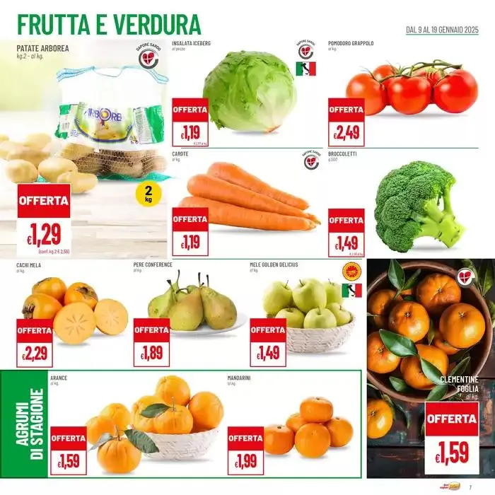 Sottocosto da 9 gennaio a 19 gennaio di 2025 - Pagina del volantino 7