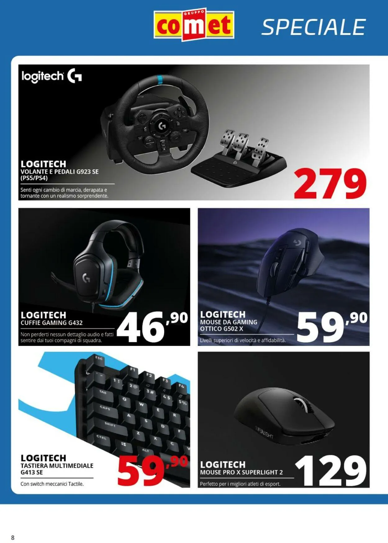 Comet Volantino attuale da 27 giugno a 16 luglio di 2025 - Pagina del volantino 8