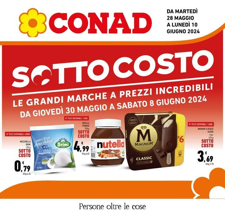 Sottocosto da 28 maggio a 10 giugno di 2024 - Pagina del volantino 1