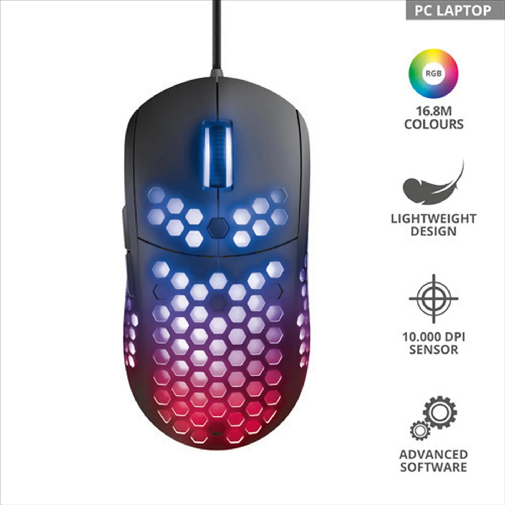 TRUST - GXT960 GRAPHIN LIGHTWEIGHT MOUSE