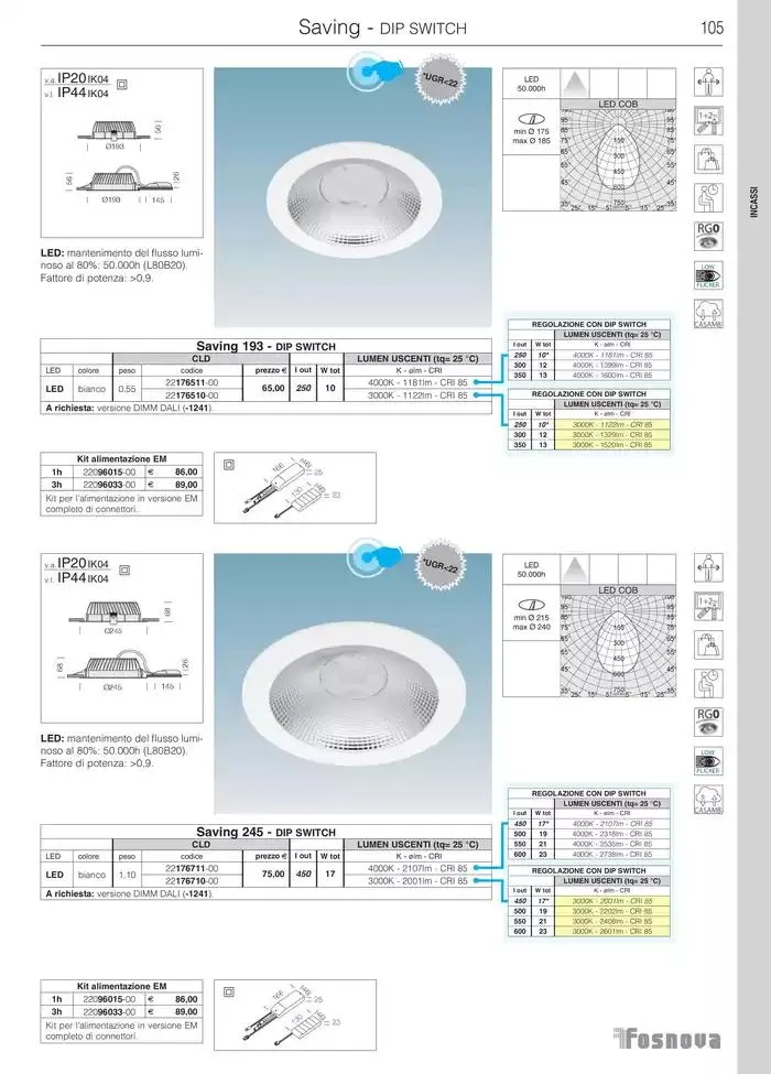 Fosnova LED 24/25 da 16 gennaio a 31 ottobre di 2025 - Pagina del volantino 107