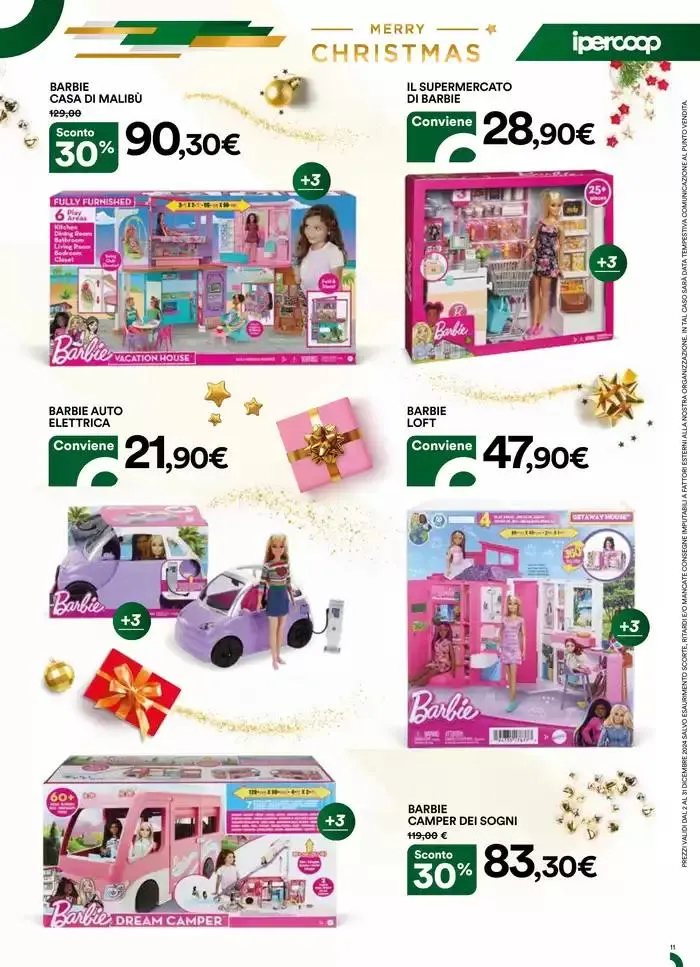 Catalogo Ipercoop da 2 dicembre a 31 dicembre di 2024 - Pagina del volantino 11
