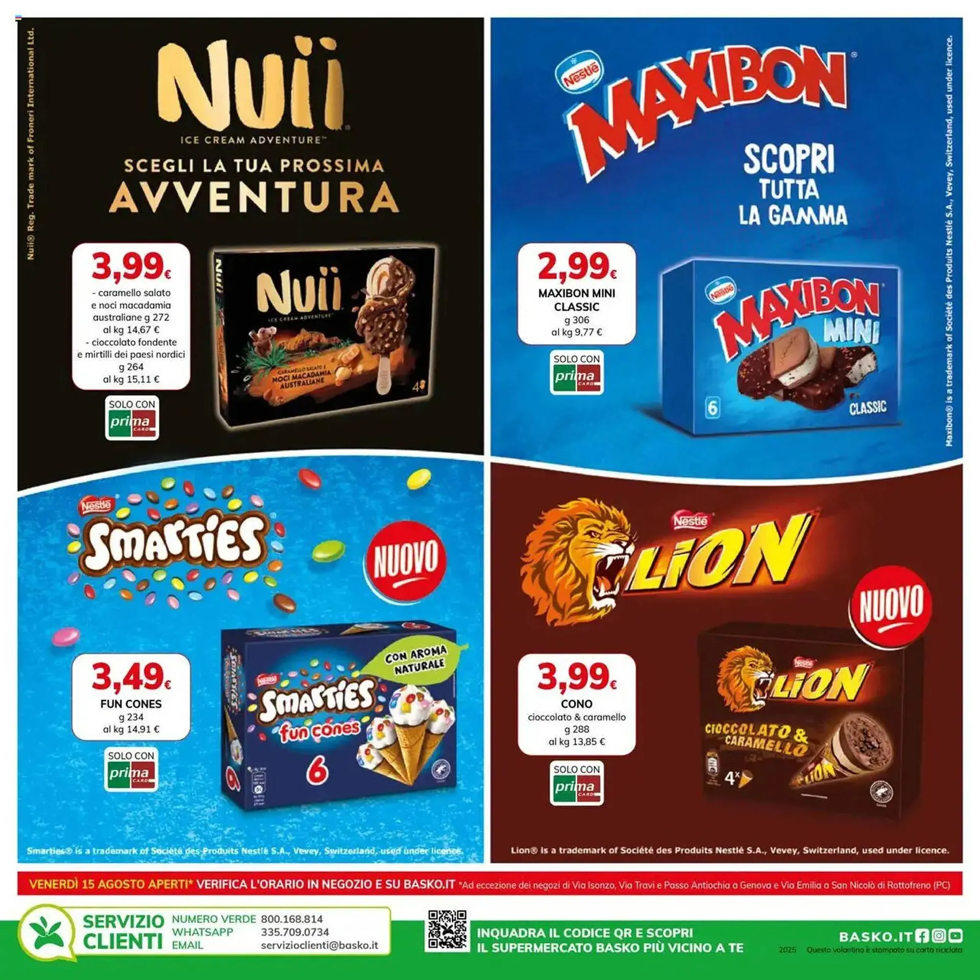 Volantino Basko da 29 luglio a 11 agosto di 2025 - Pagina del volantino 33