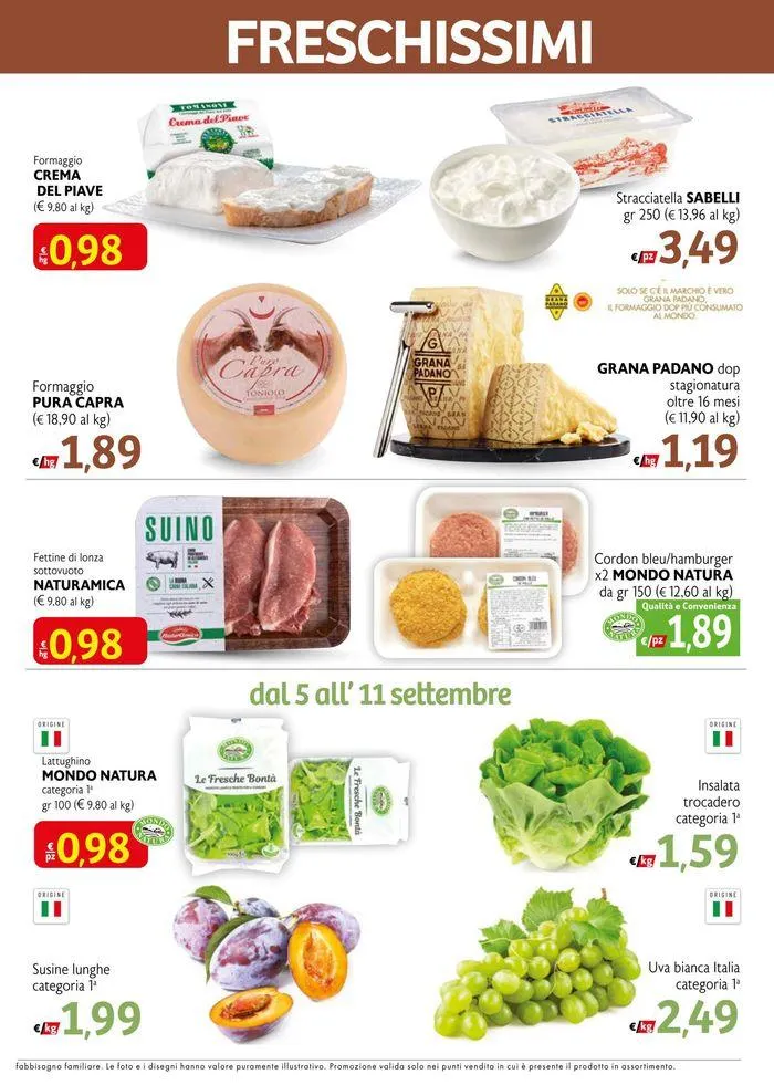 0.98 euro da 29 agosto a 11 settembre di 2024 - Pagina del volantino 3