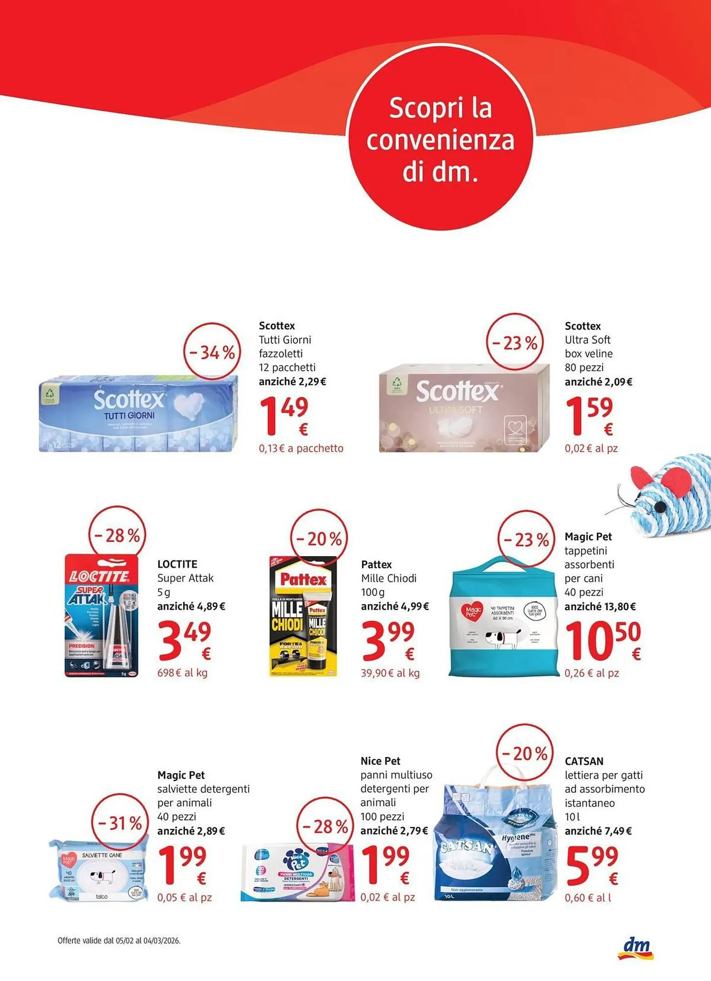 Volantino dm drogerie markt da 2 febbraio a 4 marzo di 2026 - Pagina del volantino 17