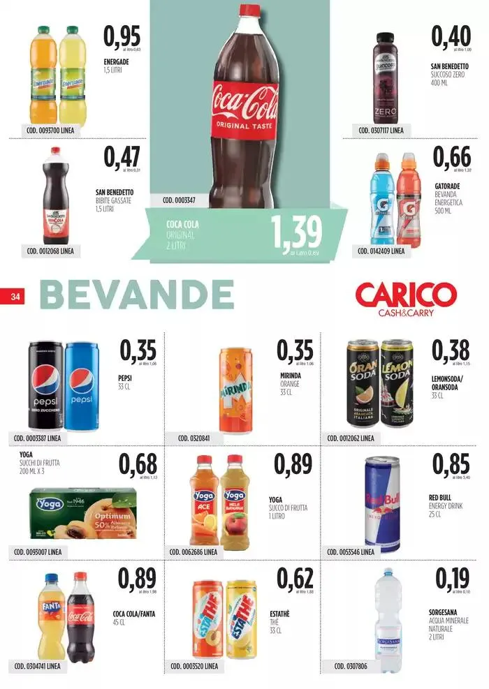 Offerte Carico Cash & Carry da 3 aprile a 21 aprile di 2025 - Pagina del volantino 34