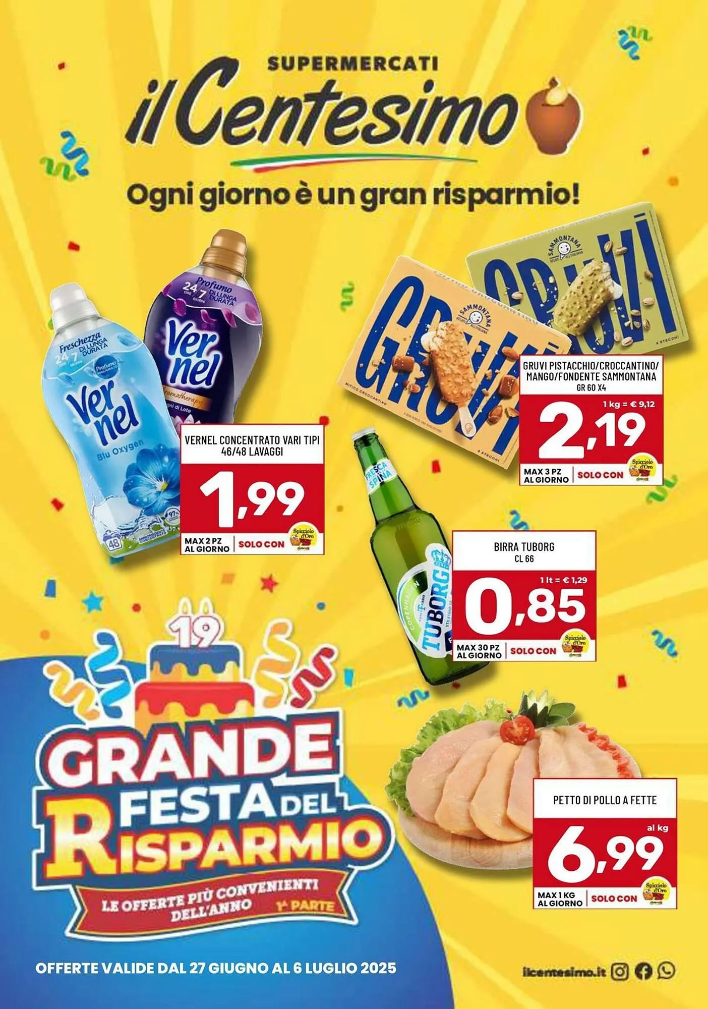 Volantino Il Centesimo da 27 giugno a 6 luglio di 2025 - Pagina del volantino 1